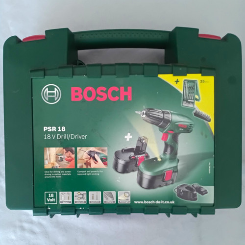 Bosch psr 18v cordless - 18,