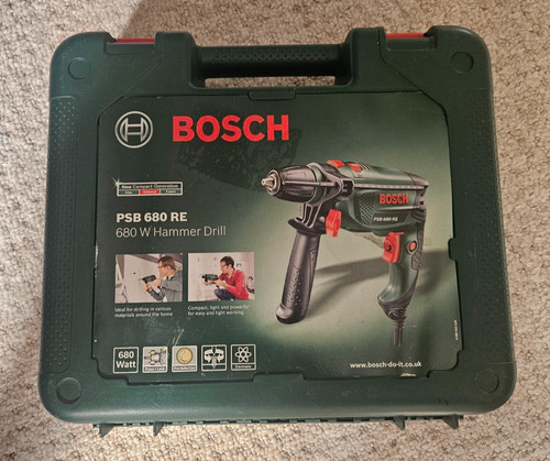 Bosch psb 680 hammer drill - hammer,